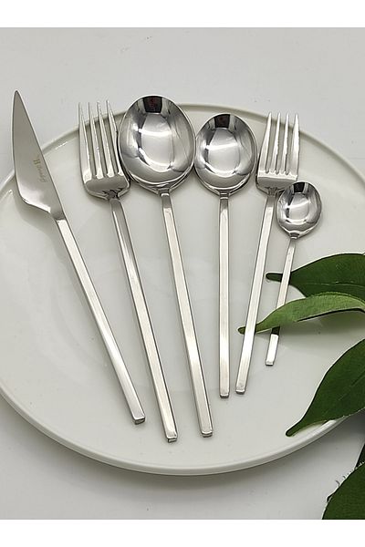 BRONDOFF Efes Çelik 36 Pcs Fork Spoon Knife Set