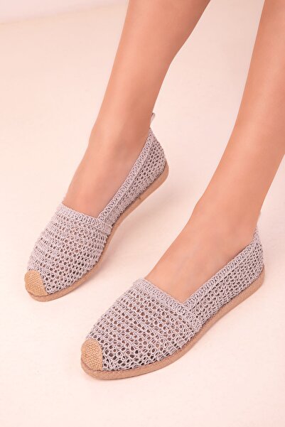 SOHO Gray Women's Ballerinas 17963