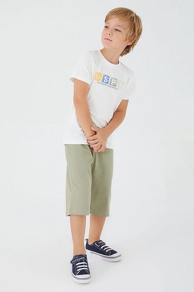 U.S. Polo Assn. Αγορικό T-shirt Capri Set Oxy-1312
