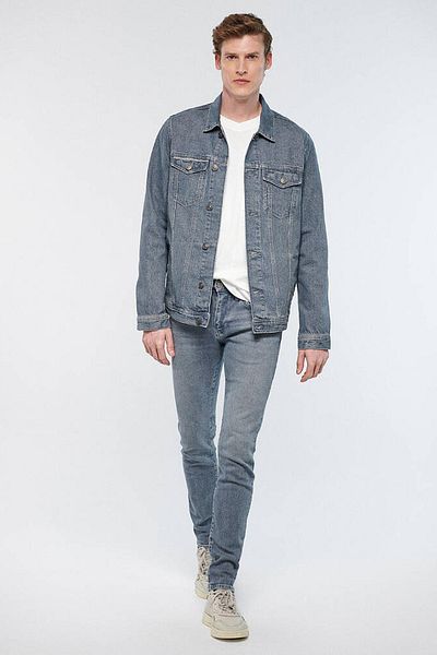 Mavi M001070-83703-23y Men's Kvnç Jean Trousers Lt 90's Gray Black