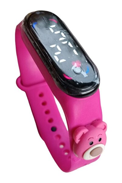 DZC KUZENLER AVM Ayıcık Panda Led Dokunmatik Ekranlı Dijital Çocuk Ve Genç Ko...