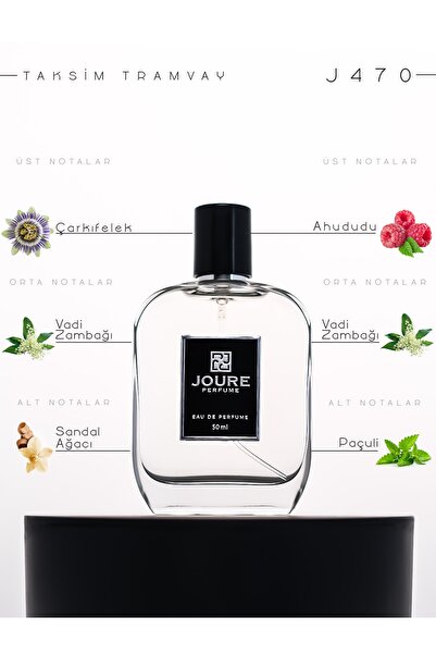 JOURE PERFUME J470 Meyveli Pudralı Tatlı Kokulu 50ml Kalıcı Edp Unısex Parfüm