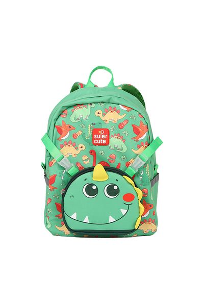Supercute Two In One - Dinozaur (rucsac pentru școală pentru copii)