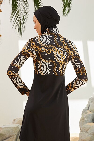 Remsa Mayo Lycra Fully Covered Hijab Swimsuit Μαγιό T2123-24