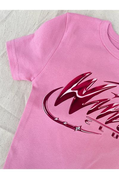 Planet Butik Winx Club Pink Crop