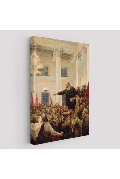 Harita Sepeti Lenin Petersburg'da Sovyetlerin Iktidarını Ilan Ediyor Tablo-6169