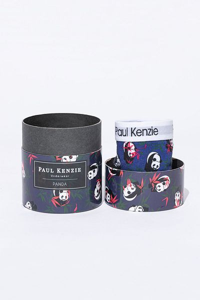 Paul Kenzie Unique Effect Patterned Women's String Panties - Panda