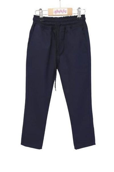 SeaBubbles Full Elastic Waist School Trousers - Fabric