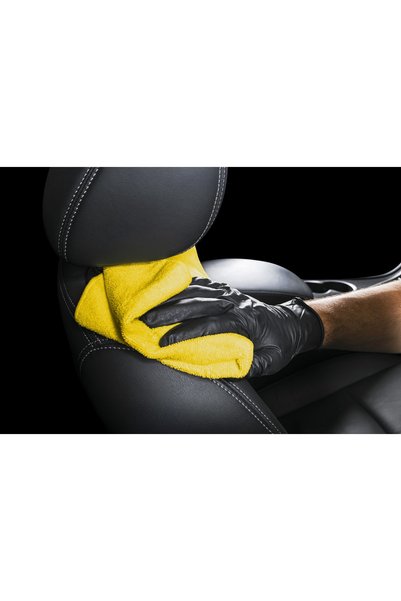 MaxClean 40x40 Microfiber Cleaning Cloth Yellow