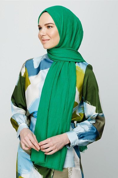 Mooncorn Σάλι Benetton Πράσινο Μπαμπού