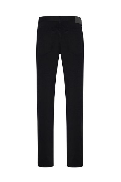 Hiltl 5 Pocket Navy Blue Waterproof Cotton Elastane Twill Regular Fit Trousers