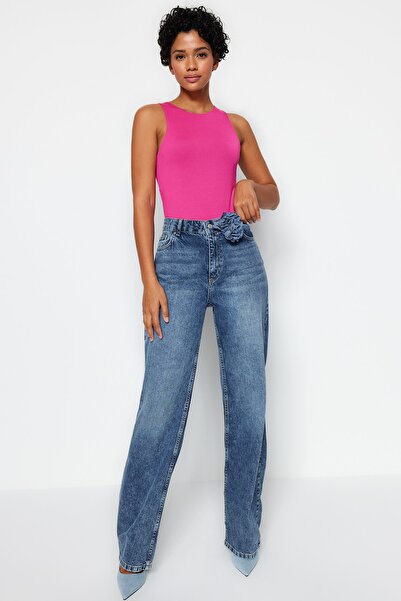 Trendyol Collection Bodysuit - Pink - Slim fit