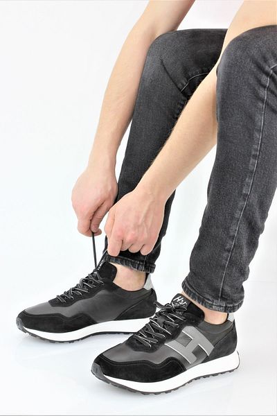 MARCOMEN Men's Sports Style Genuine Leather White Color Casual Shoes