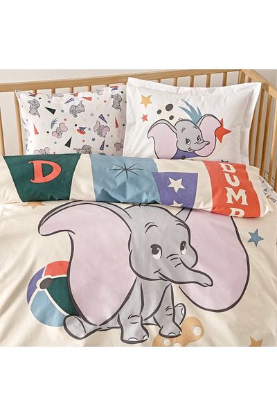 Taç Licensed Dumbo Cute Baby Bedding Set