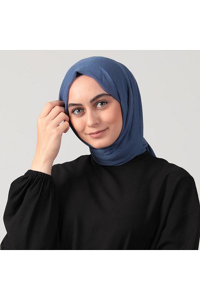 ipekistanbul Şal din bumbac ultra subţire - Albastru