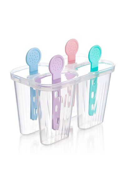 Dükkanönü Plastlife 4-Piece Ice Cream and Ice Cream Mold Kp-151