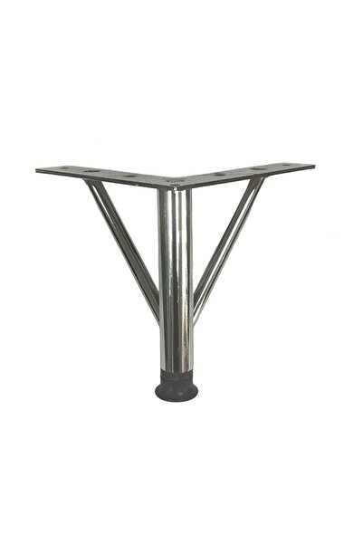 EYM 4 Bucăți Picior Agrafă Metal 15 Cm Crom Mobilier Picior Scaun
