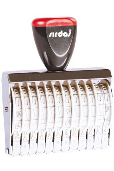 Sırdaş Numbering Number 9mm 12 Digits 15912