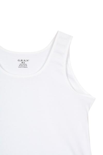 GRSN Γυναικείο εσώρουχο 6 τεμαχίων με χοντρό λουράκι 100% βαμβάκι