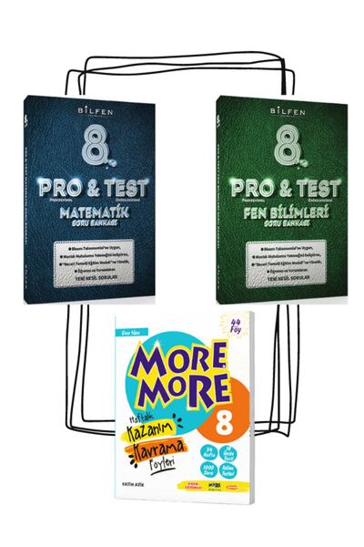 Kurmay Elt Yayınları 8. Sınıf Lgs Pro & Test Fen Bilimleri- Matematik Ve More...