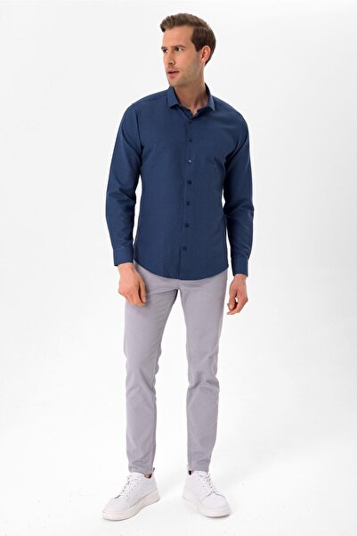 SÜVARİ Кутовий манжет, вузький крій, сорочка з армурою