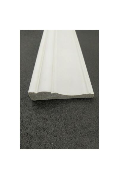 DİECOR Dekoratif Boyanabilir 1 Adet 9 Cm Polistren Süpürgelik