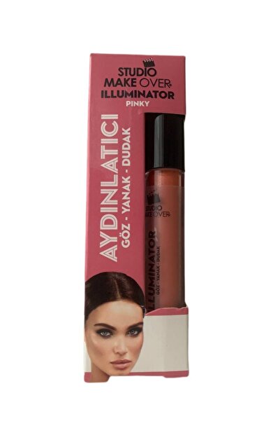 Makeover Make Over Illuminator 3'lü Göz Yanak Dudak Aydınlatıcı Pinky