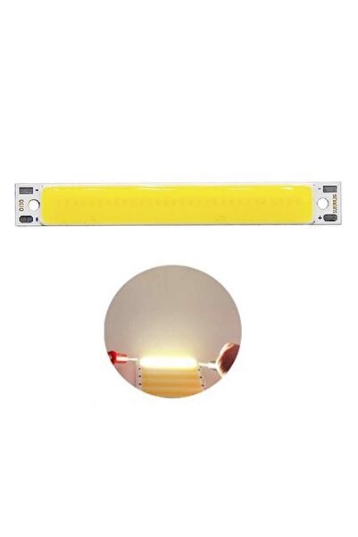 Alkatronik 3w 60x8mm Sıcak Beyaz Şerit Led Modül Gün Işığı Aluminyum Pcb Cob ...