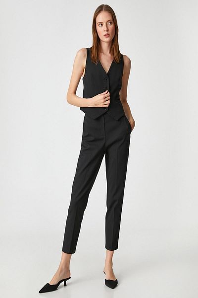 Koton Women's Black Jeans 3SAK40094UW