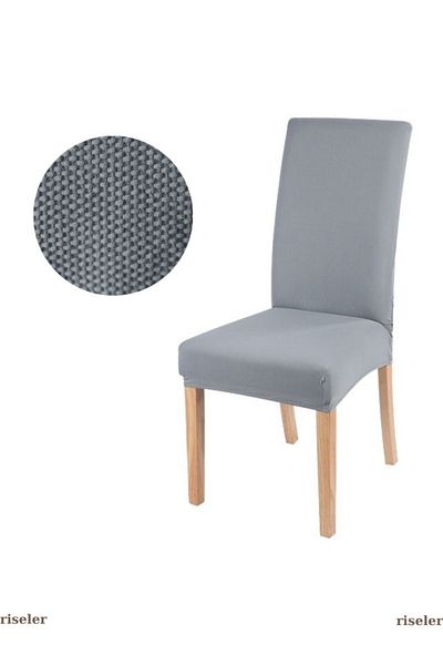 riselerhome Κάλυμμα καρέκλας Riseler Balpetesi Pattern Lycra Fabric Αντιβαμμένο που πλένεται Νέο μοντέλο Μονό