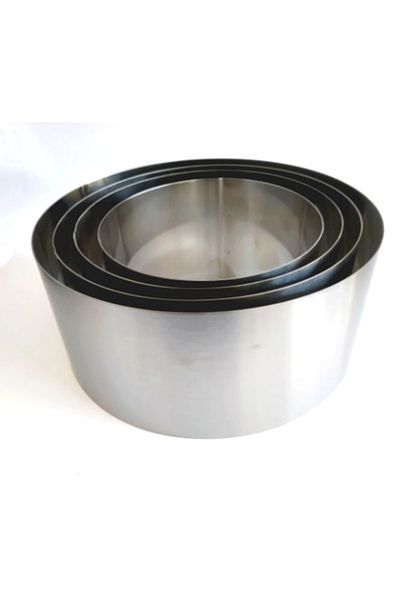 Nar kalıp Narkalıp Round 4 Piece Cake Mold Depth 15cm