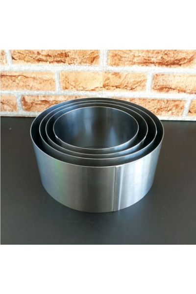 Nar kalıp Narkalıp Round 4 Piece Cake Mold Depth 15cm