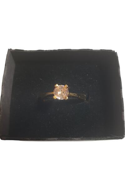 Gold Color Monolithic Ring-14 Size