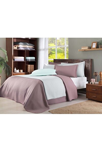 Özdilek Alessa Tek Kişilik Yatak Örtüsü (180x240)-lila