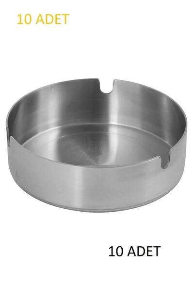 KT HOME Pepeljara Metalna pepeljara od nehrđajućeg čelika 10 (kom) Kafe Čaj V...