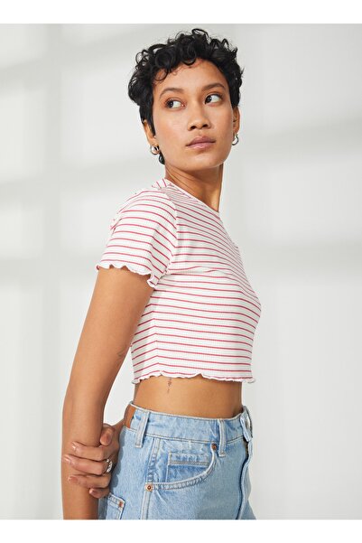 Lee Crew Neck Light Fuchsia Women's T-shirt L231113612