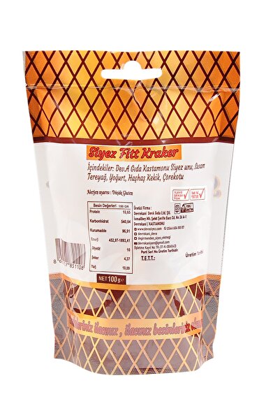 Devrekani DevA Fittella Fit Kraker 100 gr