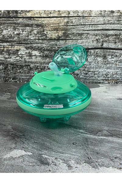 YzHome زجاجة مياه معلقة أكريليك ملونة فاخرة موديل UFO 700 مل