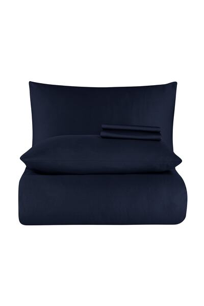 Tanem Home Set cuvertură de pilota dublă 100% bumbac satinat |   Set cuvertură de pilota |   Set de zestre