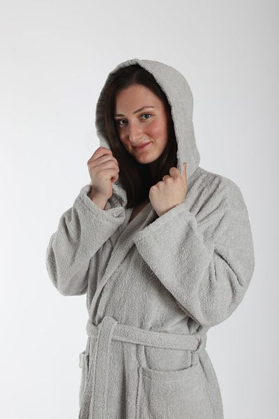 Skyrose Unisex Μπουρνούζι Μπουρνούζι με κουκούλα υψηλής απορρόφησης νερού