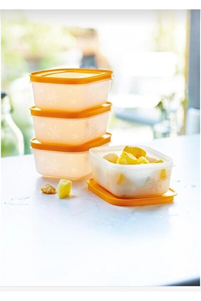 Tupperware Alaska Cap Short Body Set of 4 450 Ml