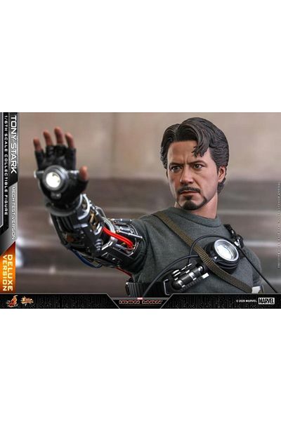Hot Toys شخصية توني ستارك (إصدار اختبار ميكانيكي فاخر) بمقياس ستة -906793 - Mms582 - كاريكاتير مارفل