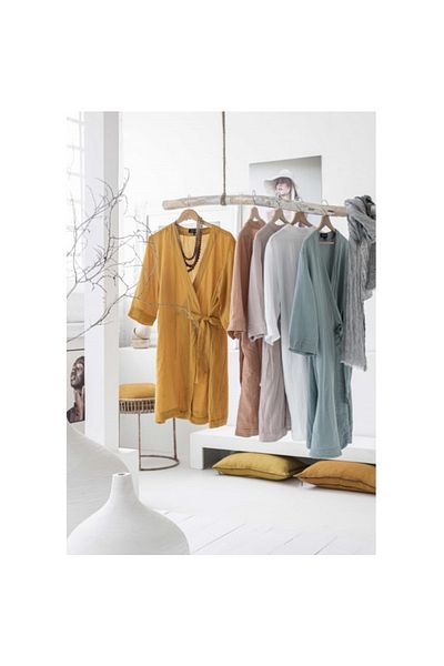 Havlu Denizi Ev Tekstil Ürünleri Copy - Muslin Fabric Tunic Dress