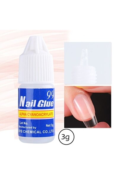 SİNKA Takma Tırnak Yapıştırıcı 3 Gr Yapıştırıcı Hızlı Yapıştırıcı Nail Tips