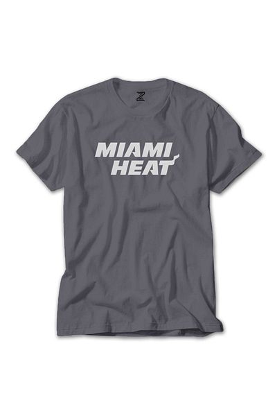 Z zepplin Μπλουζάκι Miami Heat Λευκό Γκρι