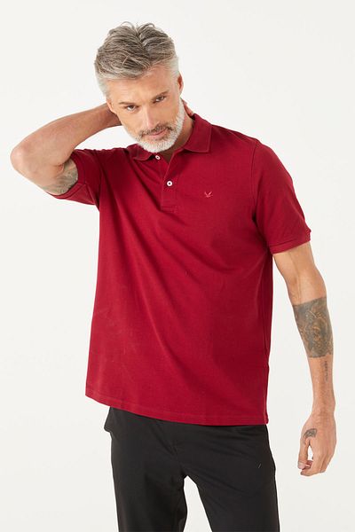 PAULMARK R-8676 Men's Polo Neck T-shirt