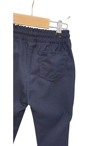 SeaBubbles Full Elastic Waist School Trousers - Fabric