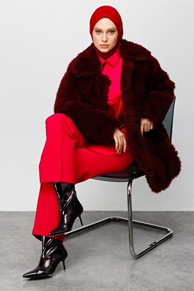 Mooncorn Вишневий шарф