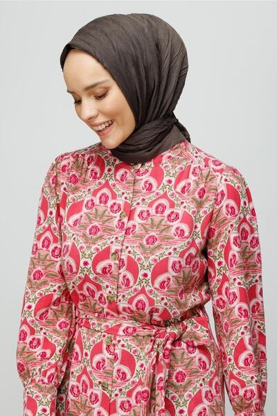 Mooncorn Smoked Pleated Bamboo Scarf