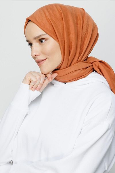 Mooncorn Peach Cotton Shawl